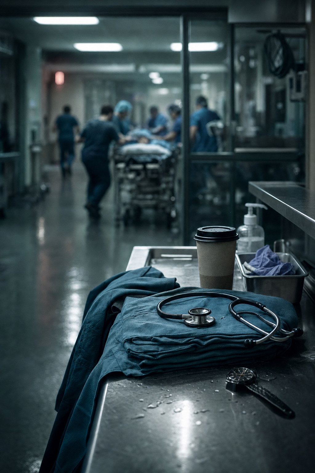 Cover image for CHAIN OF CUSTODY, a Hospital Night Shift Thriller blueprint.