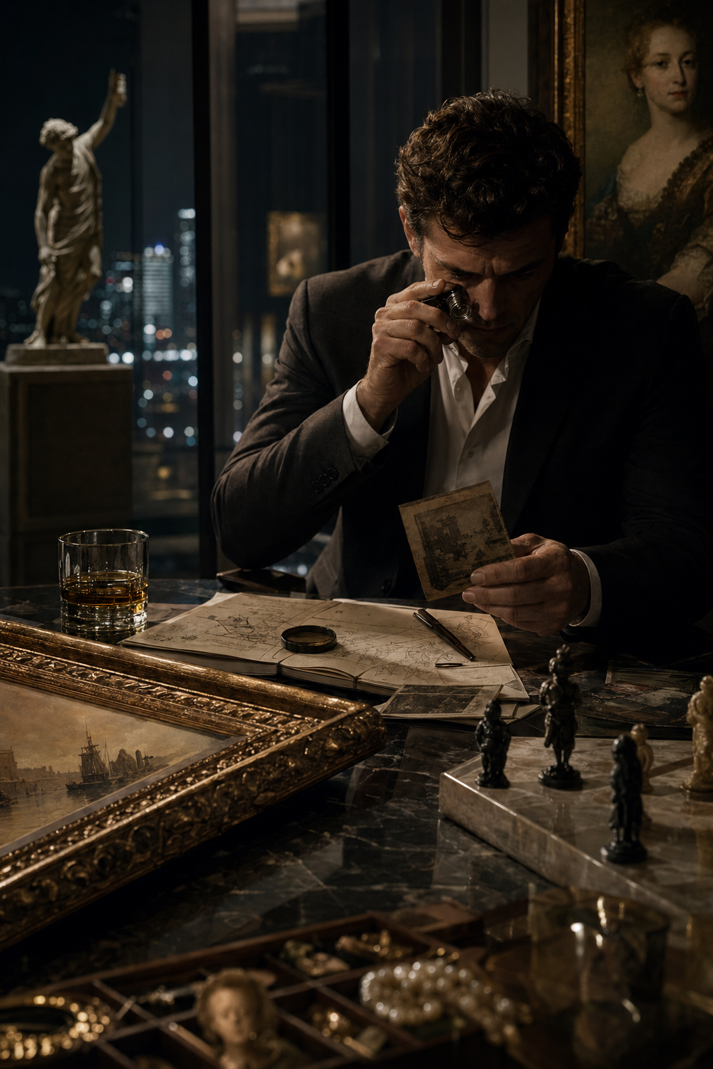 Cover image for A Complete Story Blueprint, a Casino Con Thriller blueprint.