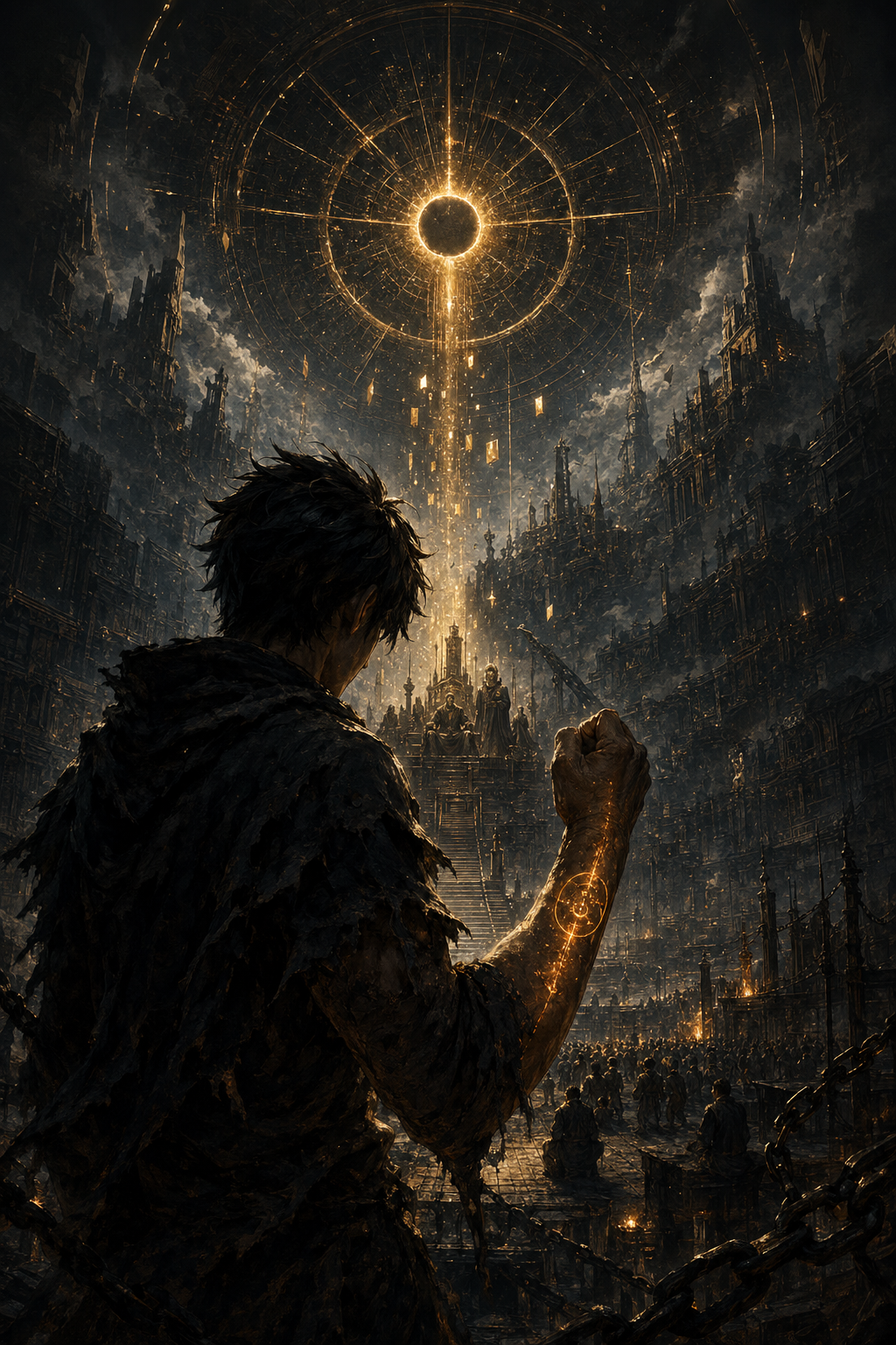 Cover image for THE DEBT THAT MOVES, a Martial Progression Fantasy blueprint.