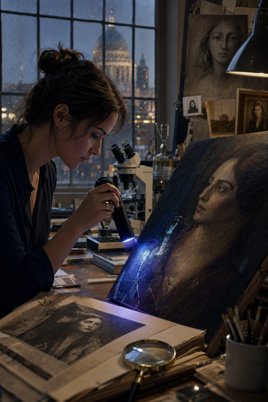 Cover image for EVERY EVENING, a Art Forgery Romance blueprint.
