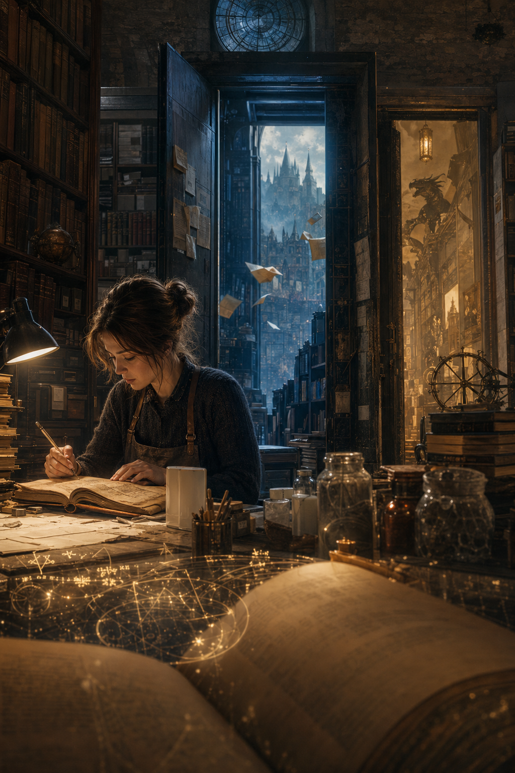 Cover image for Every Page Remembers, a Infinite Library Adventure blueprint.
