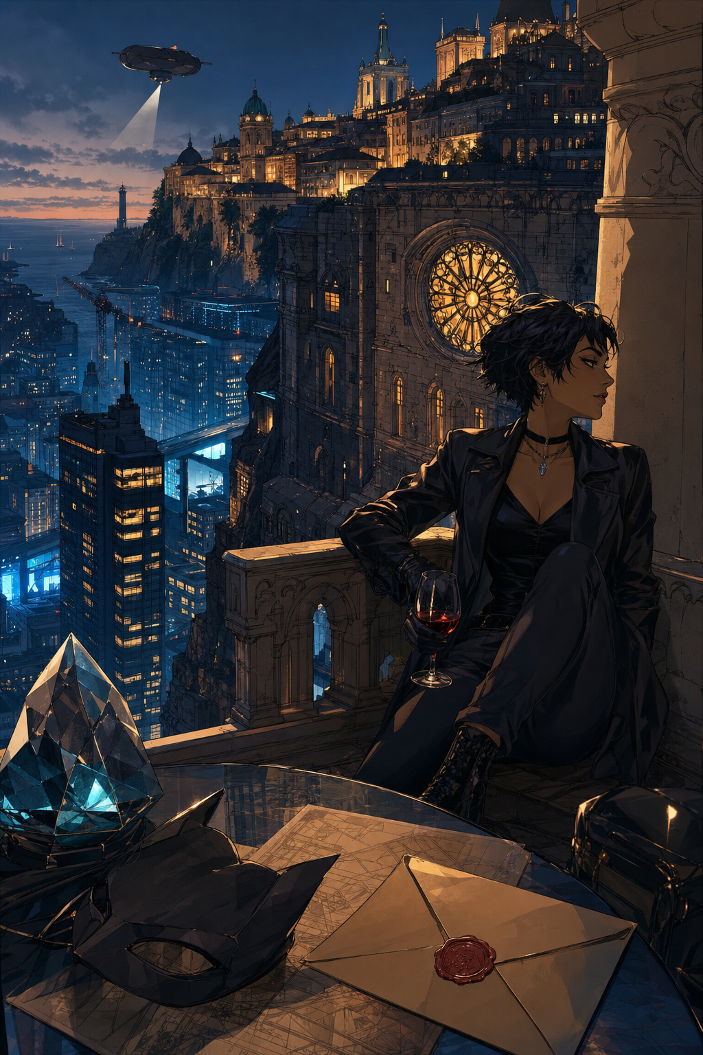 Cover image for THE GEOMETRY OF STAYING, a Stylish Phantom Thief blueprint.