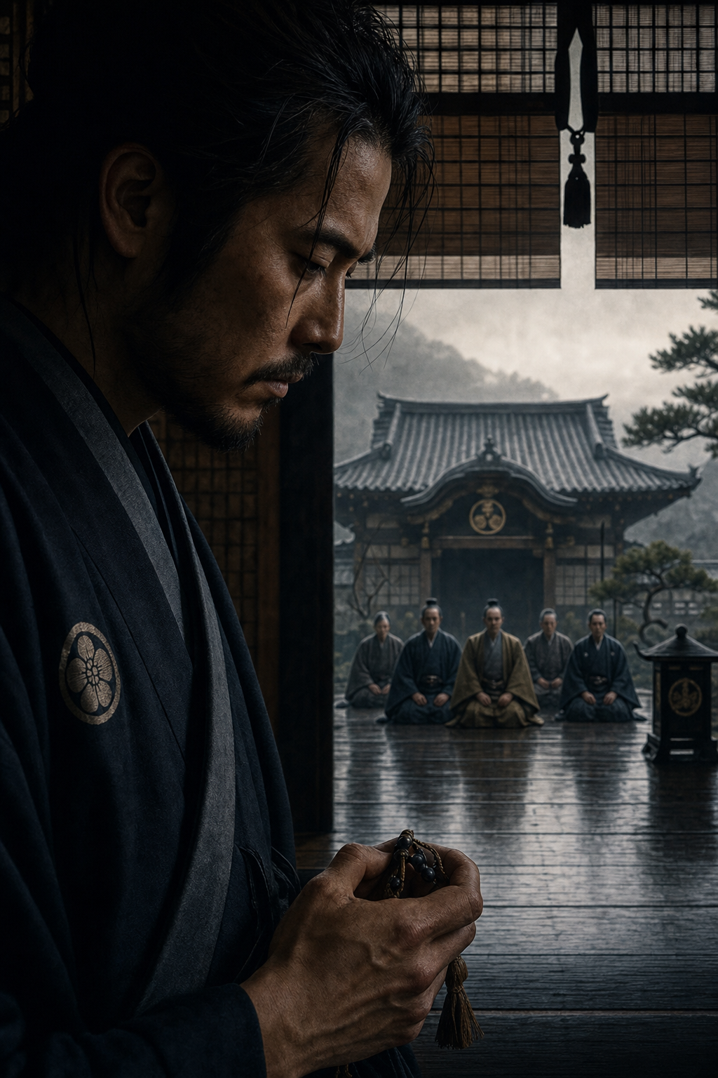 Cover image for THE HAND AND THE FLAME, a Samurai Political Tragedy blueprint.