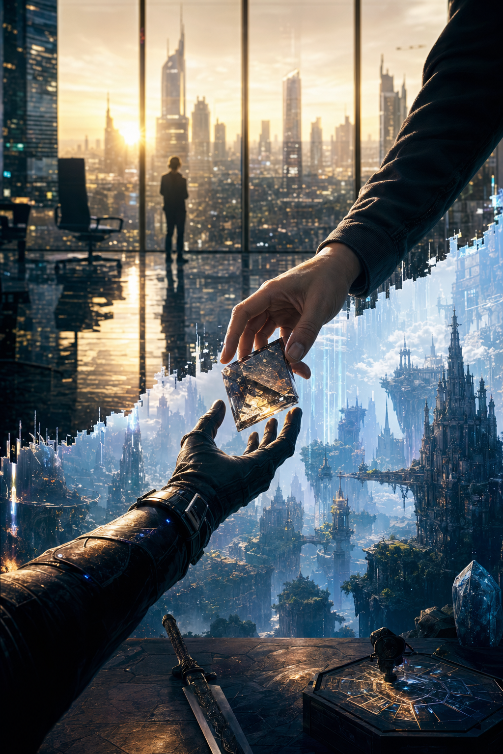 Cover image for HANDOFF, a Virtual-World Game Adventure blueprint.