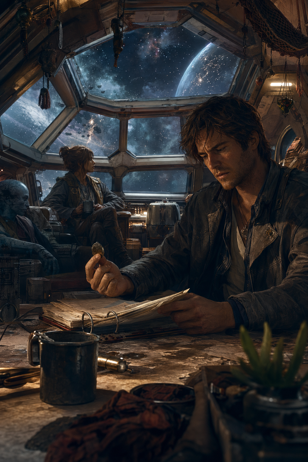 Cover image for THE HARROW, a Space Western Crew blueprint.