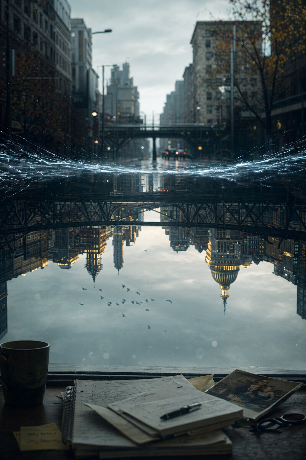 Cover image for THE MEMBRANE, a Alternate-Reality Family blueprint.