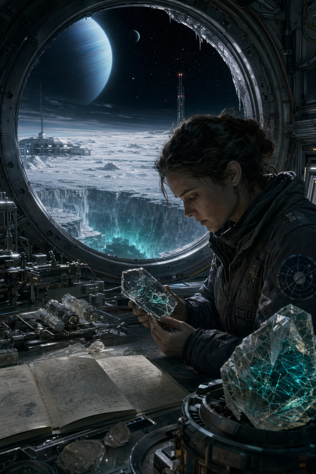 Cover image for RESIDUUM, a HardSF blueprint.