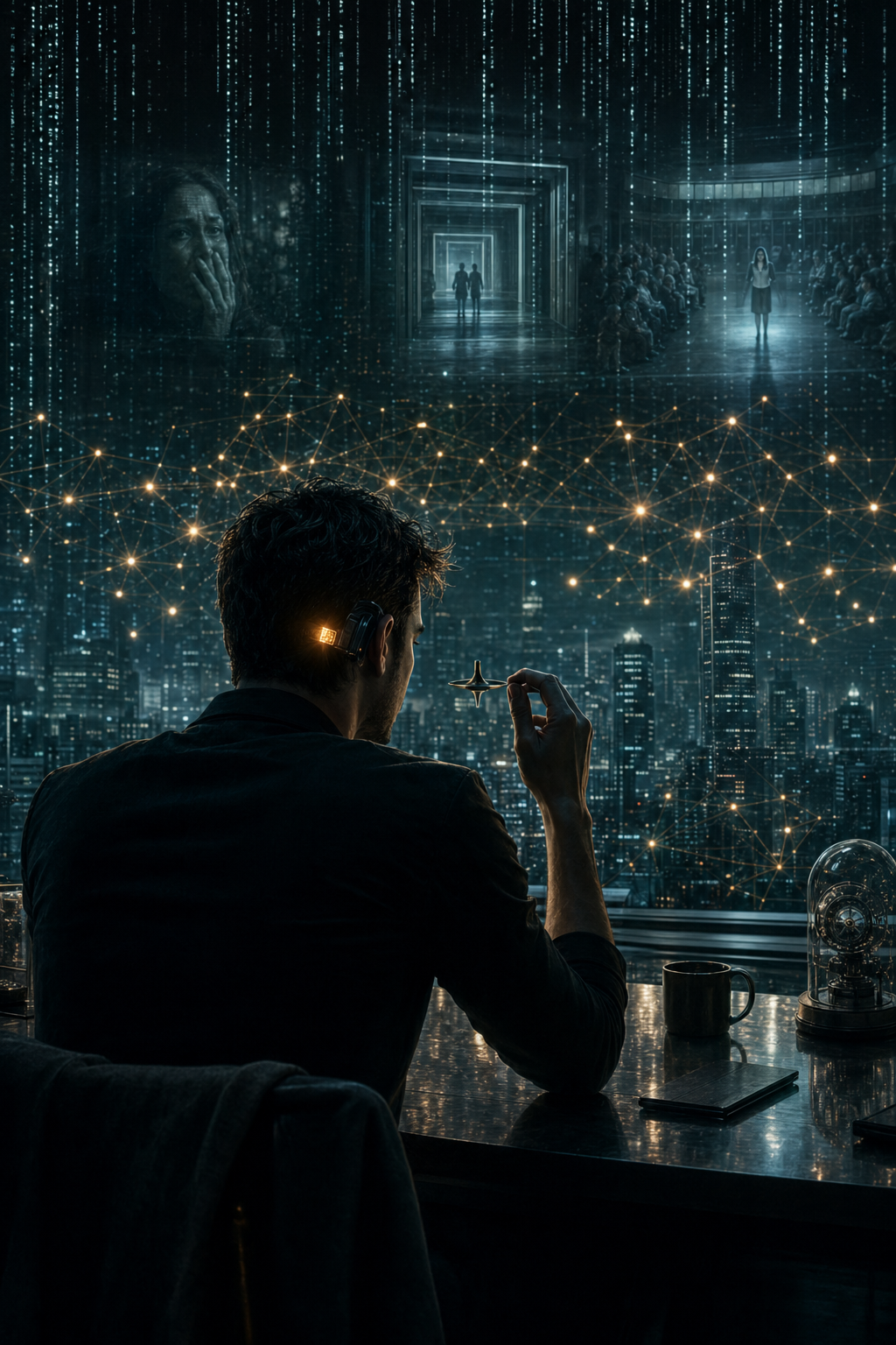 Cover image for THE RESONANCE AUDIT, a Reality-Bending SF blueprint.