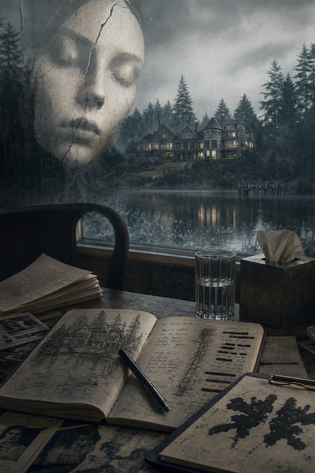 Cover image for THE STILLWATER METHOD, a Psychological Mystery blueprint.