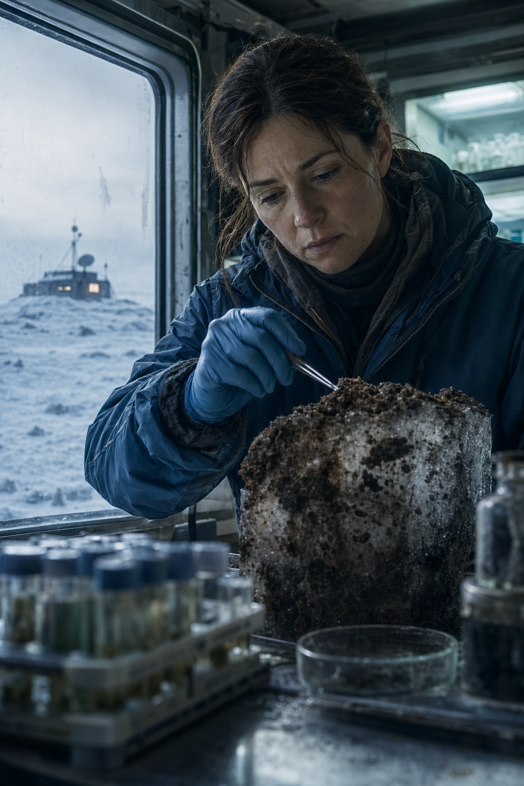Cover image for THAW LINE, a Pandemic Lab Thriller blueprint.