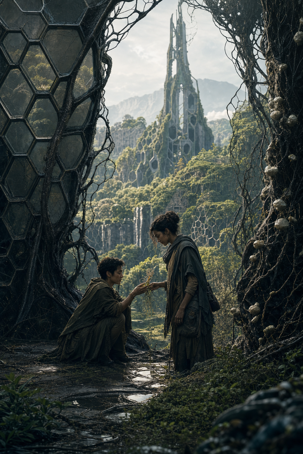 Cover image for THE TITHE, a Eco-Utopia Conflict blueprint.