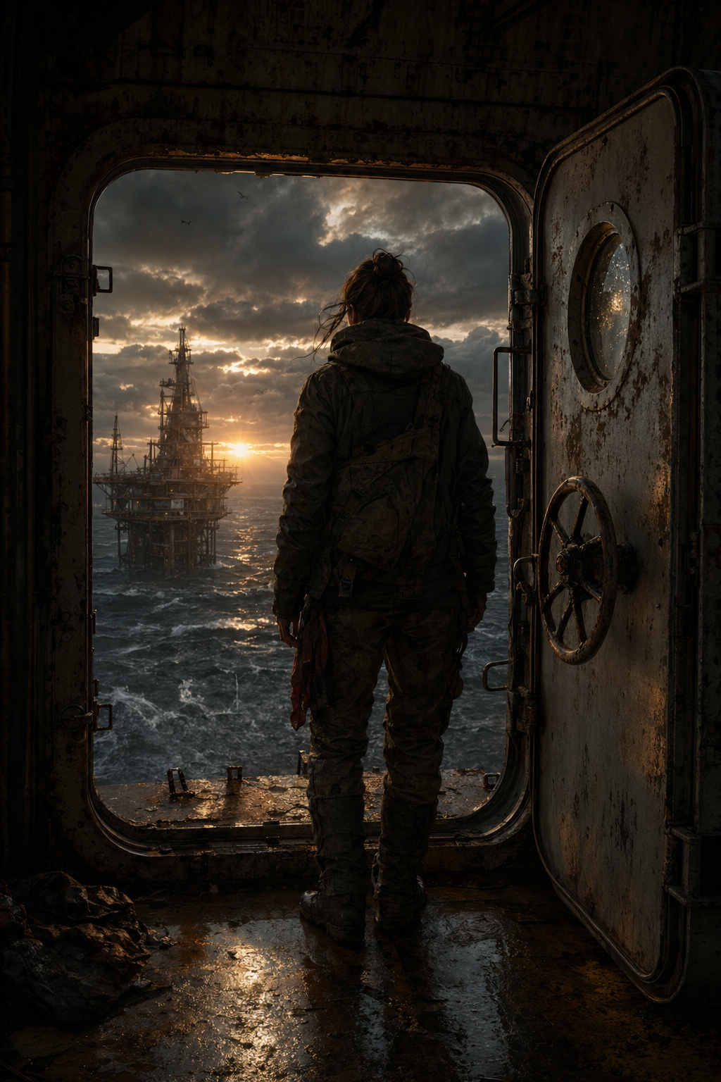 Cover image for THE WEIGHT OF THE DOOR, a Post-Apocalypse blueprint.